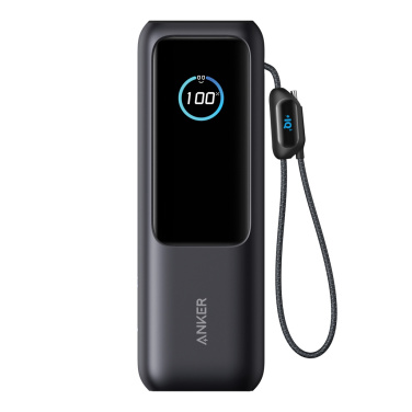 Logo trade advertising products picture of: Anker Power Bank 25.000 mah 165W, Built-in retractable cable