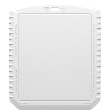 Logo trade corporate gift photo of: Thrym rectangular recycled plastic ice scraper