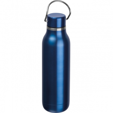 Logo trade promotional merchandise image of: Stainless steel water bottle BORGHOLM