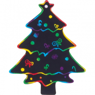 Logotrade promotional products photo of: Scratch-off Christmas ornaments SOUTH POLE
