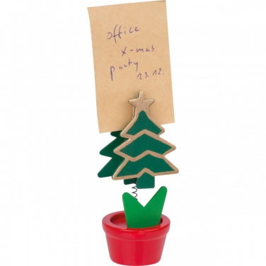 Logo trade promotional giveaways picture of: Christmas tree clip WINNIPEG