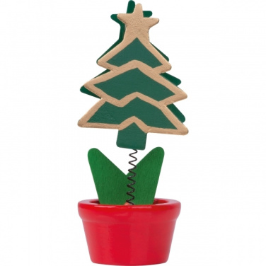 Logo trade promotional giveaways image of: Christmas tree clip WINNIPEG