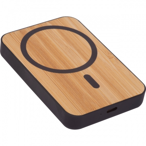 Logotrade promotional giveaways photo of: Wireless power bank 5 000 mAh CAIRO