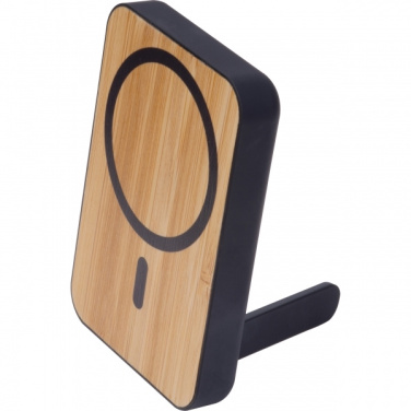 Logo trade business gift photo of: Wireless power bank 5 000 mAh CAIRO