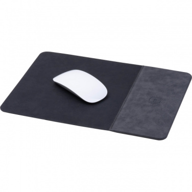 Logo trade corporate gift photo of: Mousepad with Wireless Charging ROTHERHAM