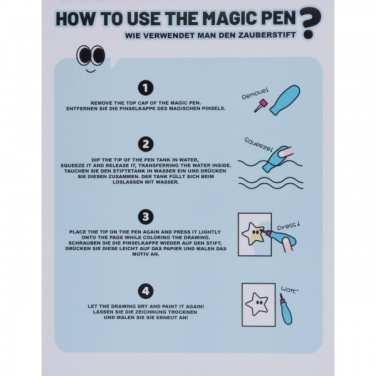 Logo trade business gifts image of: Watercoloring Book ANGERS