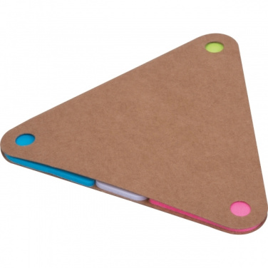 Logo trade promotional merchandise picture of: Sticky Note Booklet BOSTON