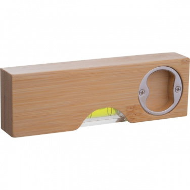 Logo trade promotional giveaways image of: Spirit Level with Bottle Opener FLORIDA