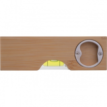 Logo trade promotional merchandise image of: Spirit Level with Bottle Opener FLORIDA