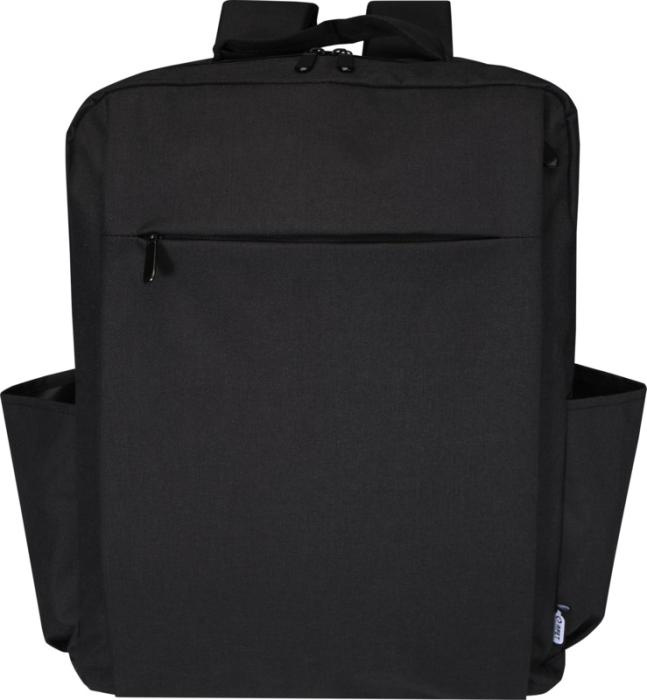 Logotrade promotional gift image of: Libra 15” GRS recycled laptop backpack 15L