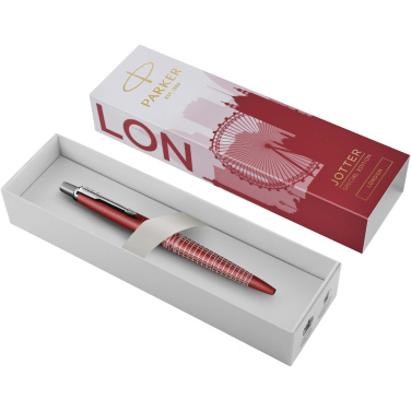 Logo trade promotional product photo of: Parker Jotter SE Global Icons colour trim ballpoint pen