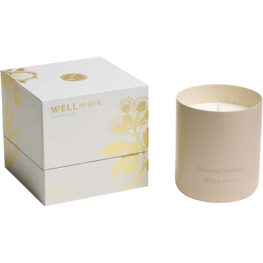 Logo trade business gifts image of: Wellmark scented candle