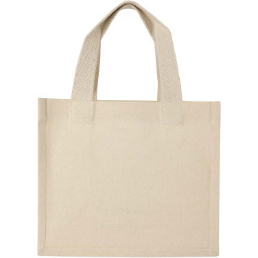 Logotrade promotional merchandise photo of: Odessa 220 g/m² GRS recycled cotton mini gusset tote bag 9L
