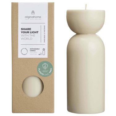 Logo trade business gifts image of: Originalhome organic candle - medium