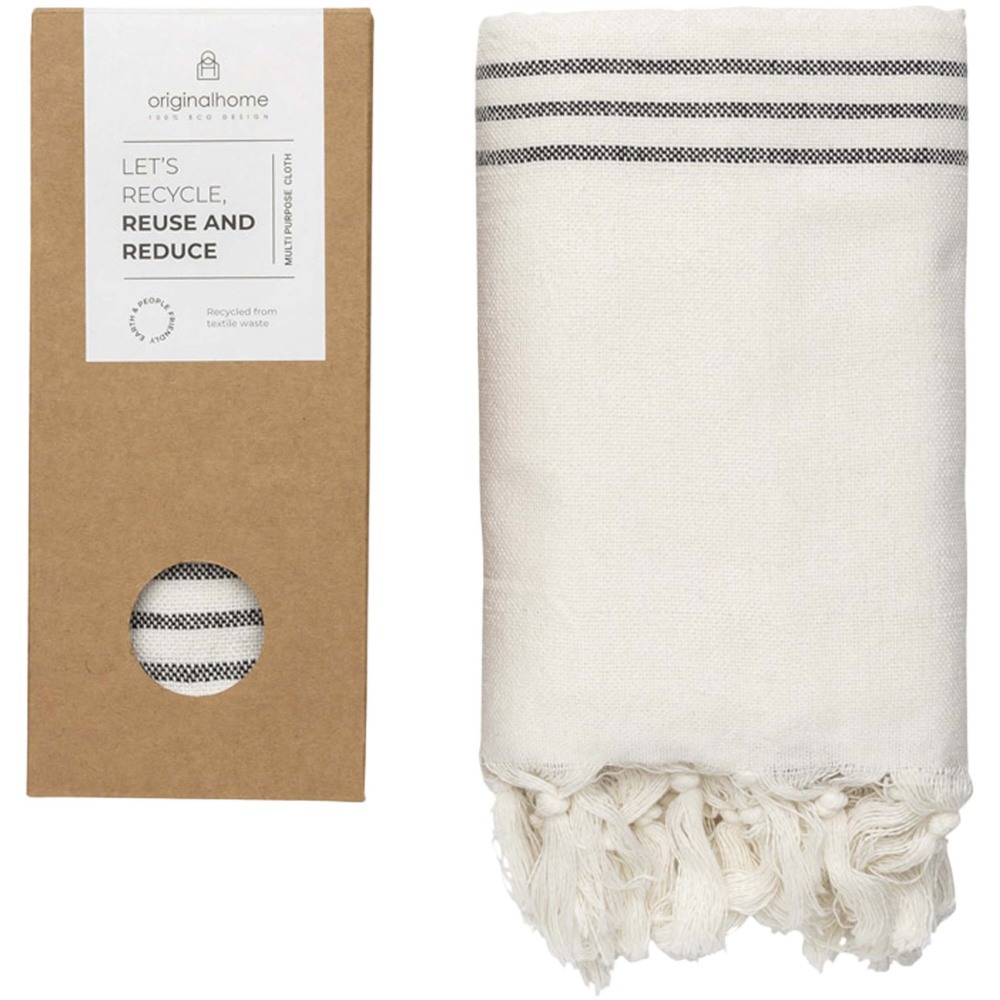 Logo trade advertising products image of: Originalhome recycled cloth - 85 x 175 cm