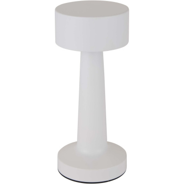 Logo trade promotional gift photo of: Aludra rechargeable dimmable table lamp with 3 light modes