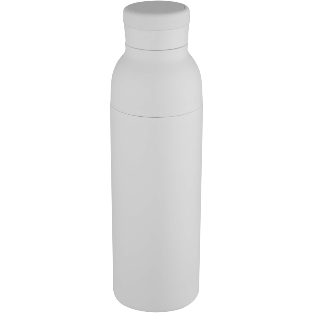 Logo trade promotional gifts image of: Illuminate 650 ml RCS recycled stainlesss steel double wall insulated water bottle