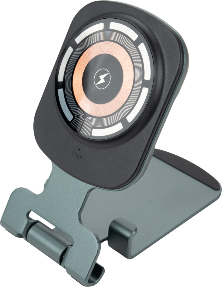 Logotrade promotional giveaway picture of: Phone holder with wireless charger