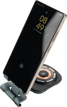 Logotrade corporate gifts photo of: Phone holder with wireless charger
