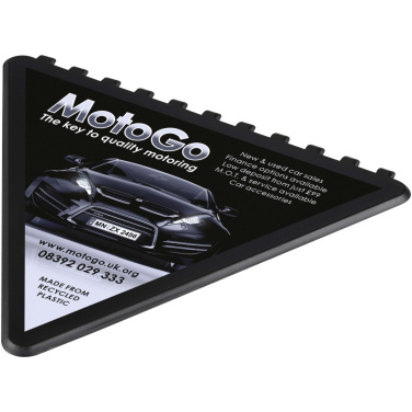 Logotrade advertising product image of: Frosty triangular recycled plastic ice scraper