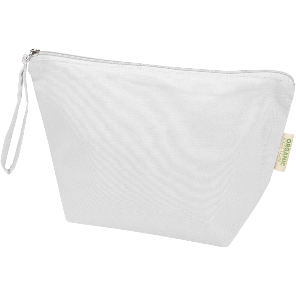 Logotrade promotional product picture of: Odisha 180 g/m² OCS organic large accessory pouch 3L