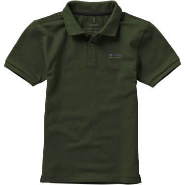 Logotrade promotional giveaway image of: Calgary short sleeve kids polo