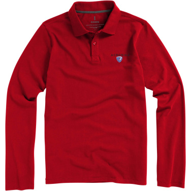 Logotrade promotional giveaway picture of: Oakville long sleeve men's polo