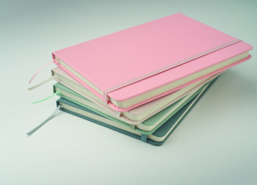 Logo trade promotional merchandise photo of: A5 notebook 96 plain sheets