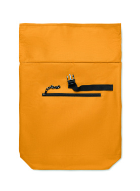 Logo trade corporate gifts picture of: 600Dpolyester rolltop backpack