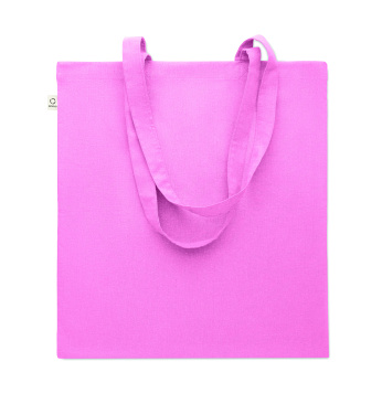 Logo trade corporate gift photo of: Recycled cotton shopping bag