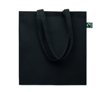 Logo trade business gifts image of: Shopping bag Fairtrade 180 gr
