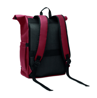 Logo trade advertising product photo of: Rolltop laptop rucksack 600D
