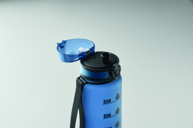Logo trade corporate gifts image of: Sports water bottle RPET 1L