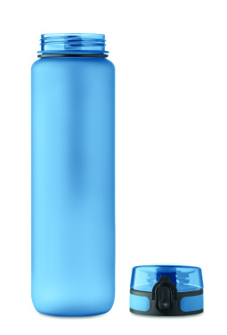 Logotrade advertising product image of: Sports water bottle RPET 1L