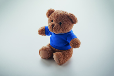 Logo trade promotional merchandise photo of: Teddy bear with t-shirt 23 cm