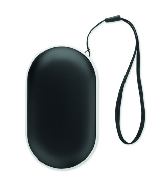 Logo trade business gift photo of: Aluminium electric hand warmer