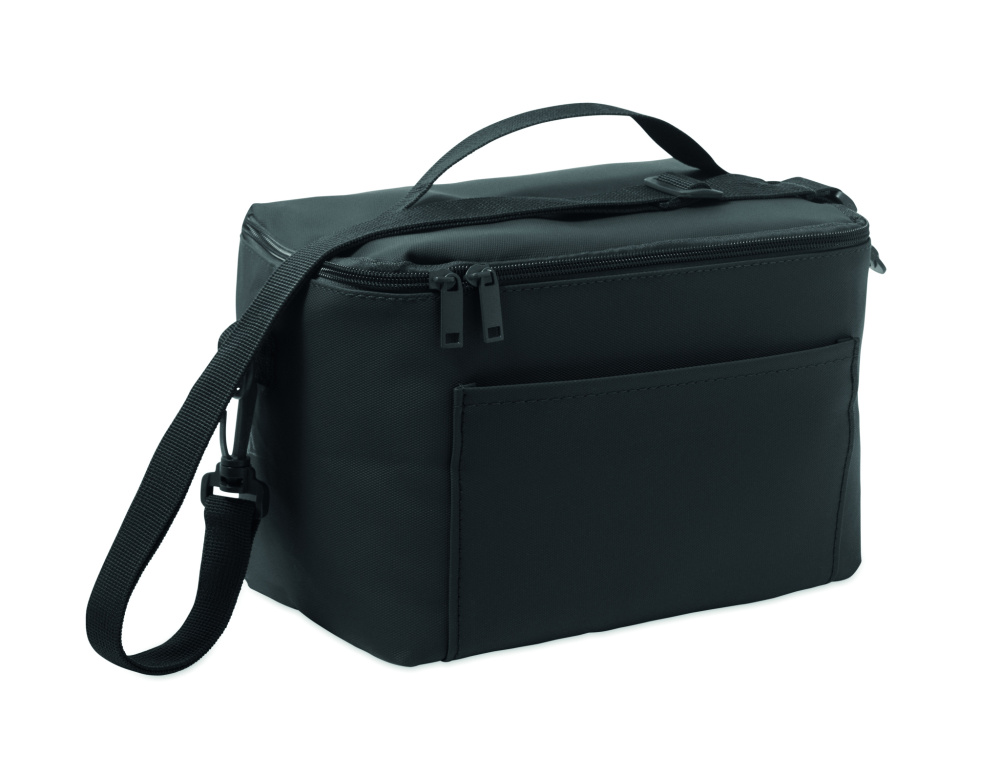 Logo trade promotional merchandise picture of: PU cooler bag