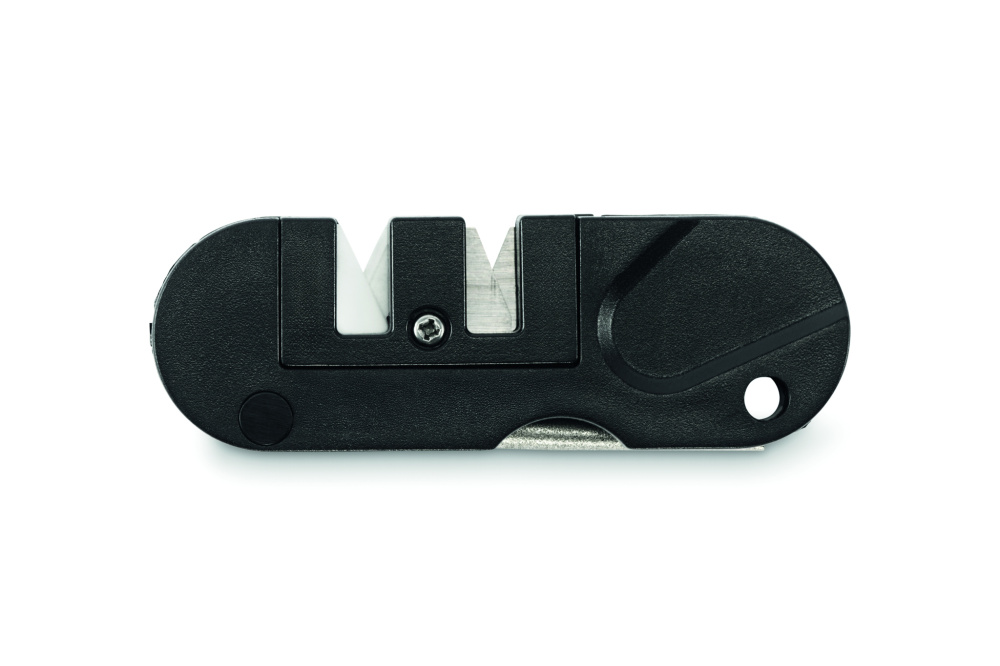 Logo trade promotional merchandise photo of: Pocket-sized knife sharpener