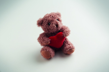 Logotrade promotional item picture of: Teddy bear plush with heart