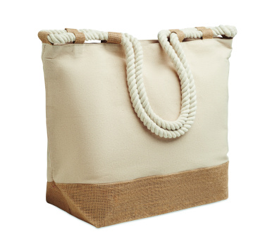 Logo trade business gift photo of: Canvas beach bag