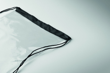 Logotrade promotional giveaway picture of: Transparent drawstring bag