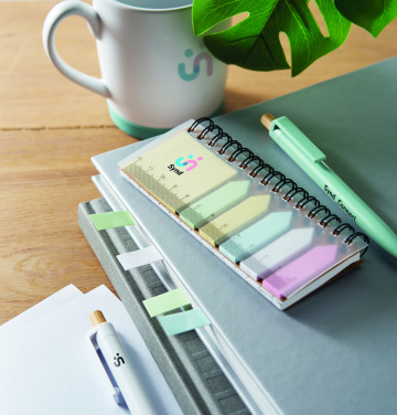 Logo trade promotional gifts image of: Memo pad in PP