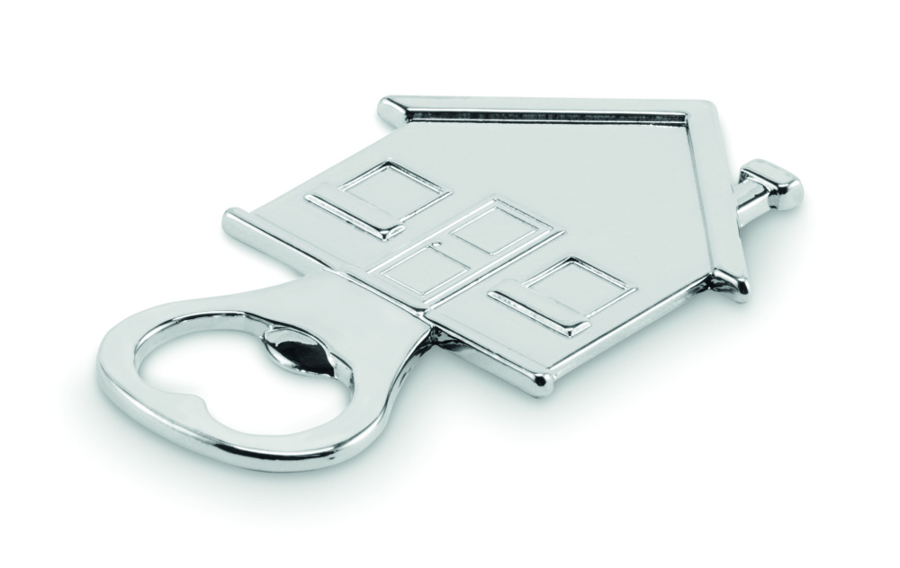 Logo trade advertising products picture of: House shape bottle opener