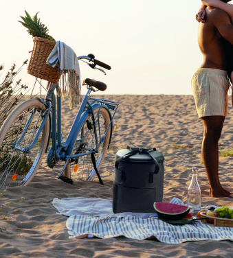 Logo trade promotional giveaway photo of: Cooler rucksack 600D RPET