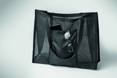 Logo trade corporate gift photo of: RPET mesh shopping bag