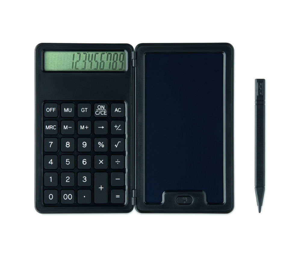 Logotrade promotional items photo of: Calculator with LCD tablet
