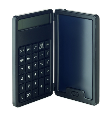Logo trade advertising products image of: Calculator with LCD tablet