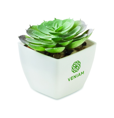 Logo trade promotional gift photo of: Mini artificial plant