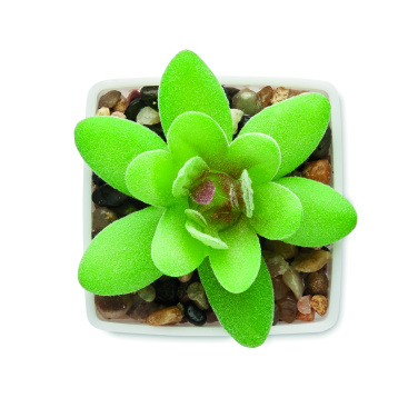 Logo trade business gift photo of: Mini artificial plant