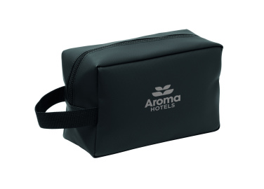 Logo trade promotional giveaway photo of: Toiletry bag in 600D RPET